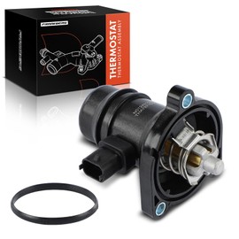 Frankberg Thermostat Coolant with Seal with Housing Compatible with Cruze J300 1.4L 2013-2016 Astra J P10 1.4L 2009-2015 Corsa D S07 1.2L 1.4L 2006-2014 Replace# 55593033