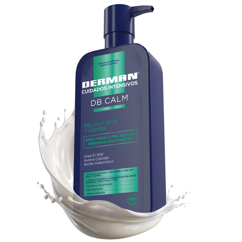 Derman DB Calm Emulsión Corporal │ Urea-D 10% + Ácido