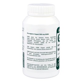 GABA 500 mg Vegetarian Capsules Pack of 200