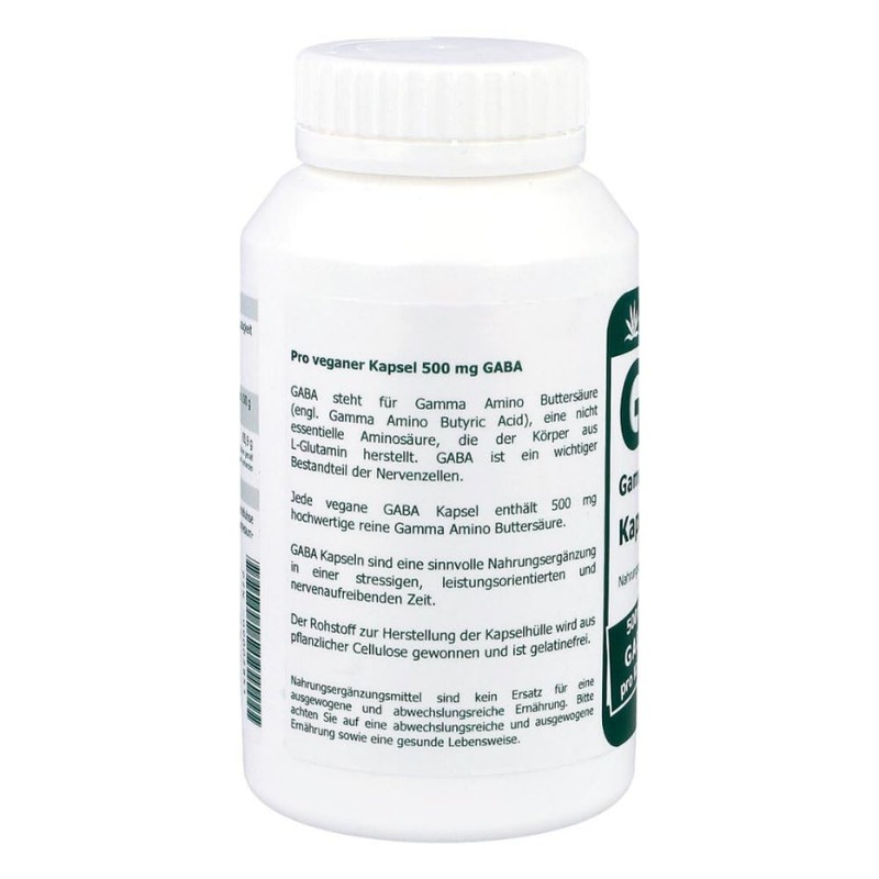 GABA 500 mg Vegetarian Capsules Pack of 200
