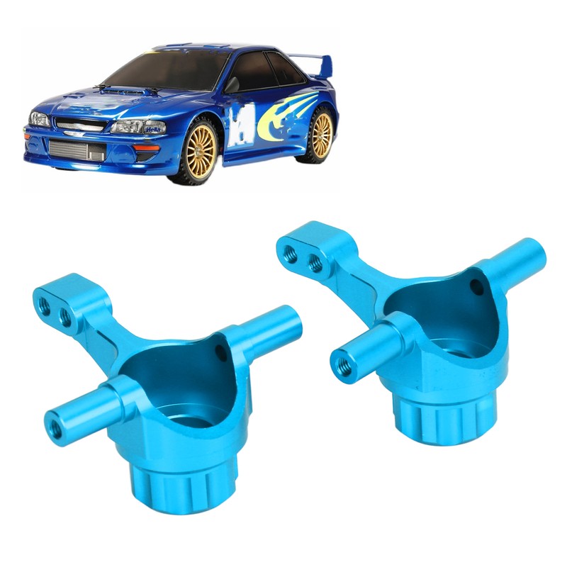 Aluminum Alloy Front Knuckle Arms Steering Cup for Tamiya TT02