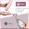 4 Pcs Plastic Large Squeeze Bottles with Flip Cap,Refillable Containers