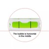 40 Pieces Square Mini Spirit Level Bubble Small Leveller For