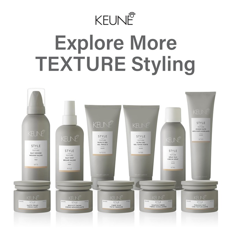 KEUNE Pomada de fibras moldeadoras estilo para el cabello, 4.2