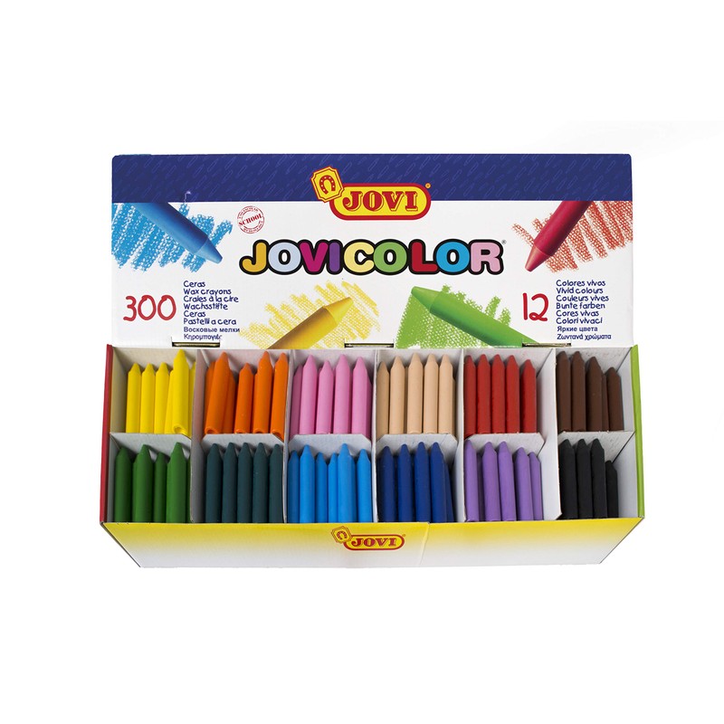 Jovi 989 Pack – 300 Crayons, Multi-Colour