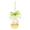 THUN Easter 2023, Easter Bunny with Ceramic Egg, Hand-Decorated, Easter