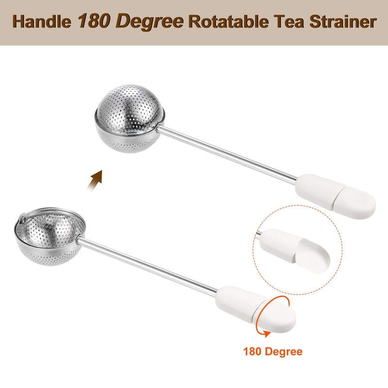 sourcing map 1 Pcs Tea Infuser Filter, Loose Tea Steeper,