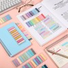 Yoosso 3000 Stück Haftstreifen, 15 Sets Haftmarker Index Tabs Klebezettel