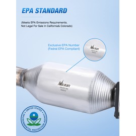 Nilight Catalytic Converter for Honda CRV CR-V 2.0L 1997 1998 1999 2000 2001, Custom Fit Cat (EPA Standard)