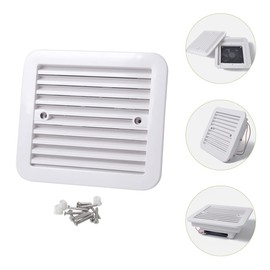 ULTECHNOVO Rv Bathroom Exhaust Fan Ventilation Fan for Rvs and Campers Ultra Quiet Air Vent with Easy to Clean Blades Durable Material for Use for Garage and Bathroom Ventilation