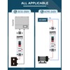 DIHOOL 200 Amp DC Breaker, 240V Battery Disconnect Switch, Thermal