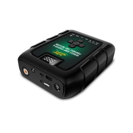 Battery Tender 800 AMP Jump Starter and Tire Inflator Combo - Lithium Battery for Extended Use - LED Flashlight Emergency Strobe - 2 Fast USB Charging Ports - 030-3010-WH