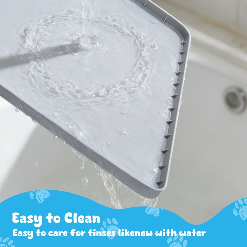 Pee Pad Holder, 28×34 Inch Thickened Silicone Dog Pee Pad