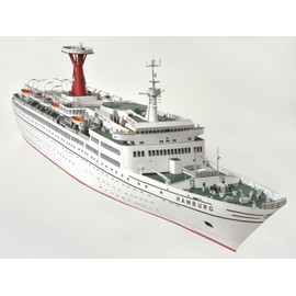 HMV HAMBURGER MODELLBAUBOGEN VERLAG Cruise ship TS Hamburg