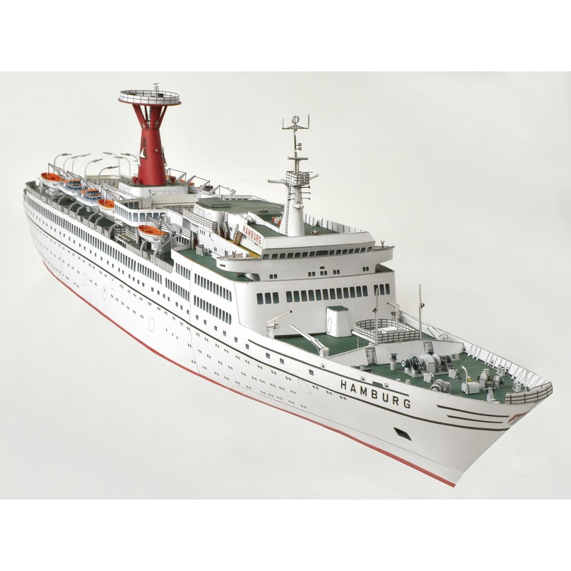 HMV HAMBURGER MODELLBAUBOGEN VERLAG Cruise ship TS Hamburg