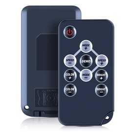 New Replacement Remote Control Compatible for Boss Audio ATV8BRGB MRGB65 MPWT60RGB B6RGB B62RGB B40RGB BRT36RGB UTV4BRGB Marine Boat Amplified RGB LED Light Speaker