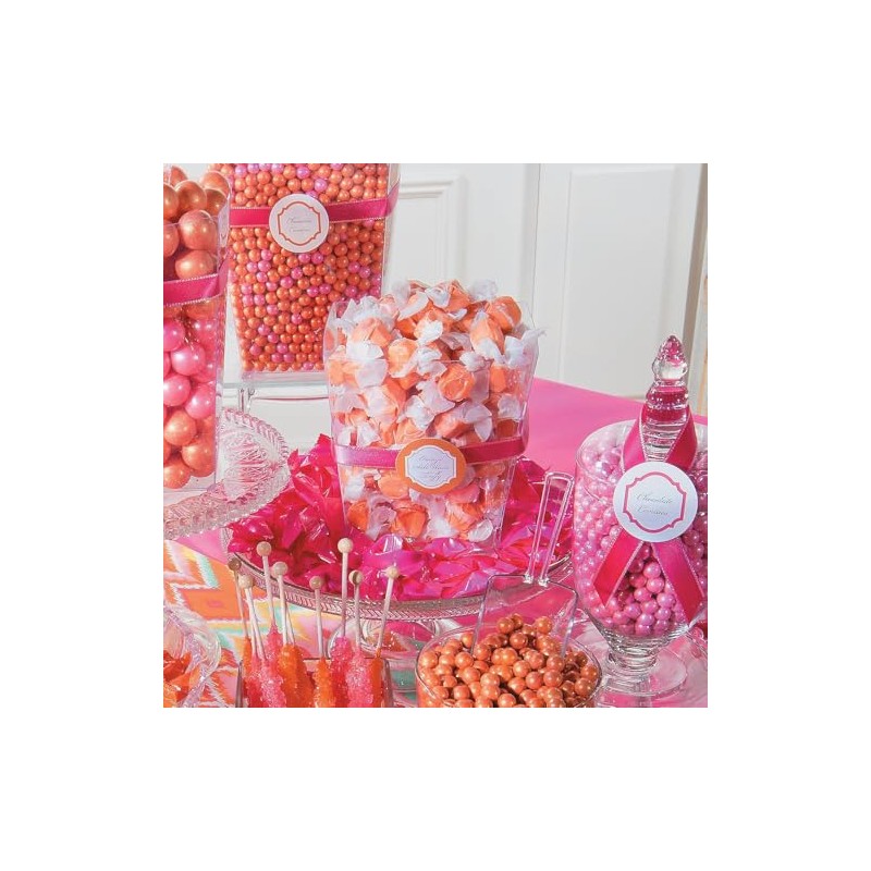 Salt Water Taffy, Nostalgic Chewy Candy, 193 Pieces, Candy Buffet,