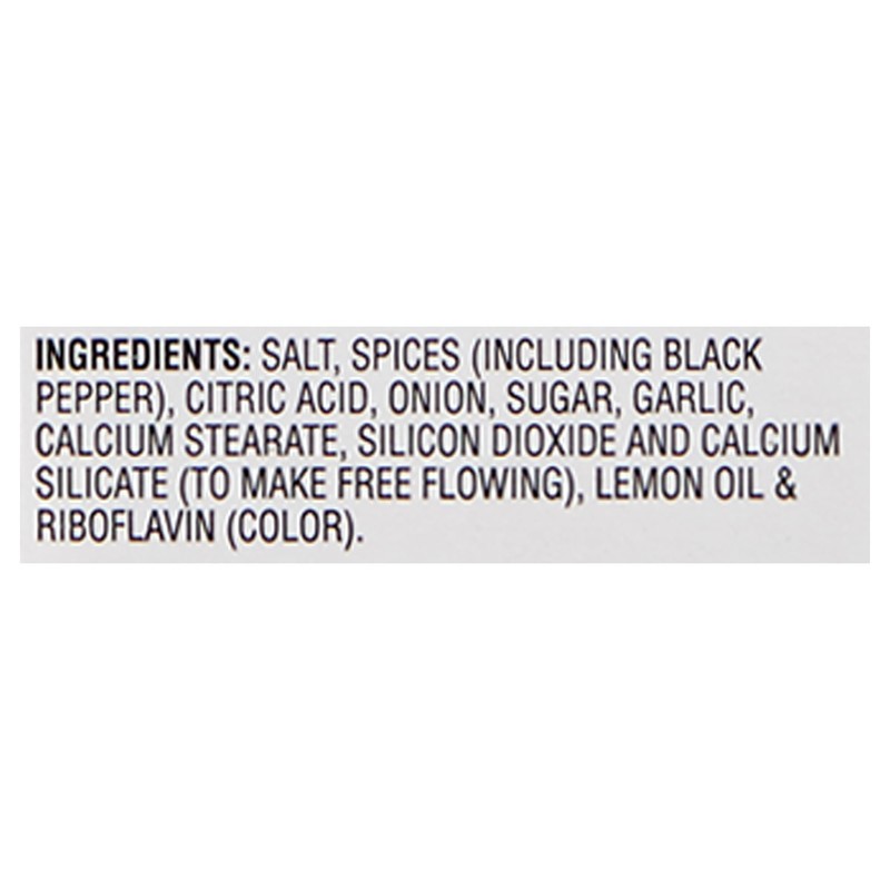 McCormick Culinary Lemon & Pepper Seasoning Salt, 7.5 lb -