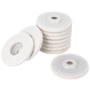 10pcs Angle Grinder Polishing Discs Wool Buffing Grinding Wheel Pads