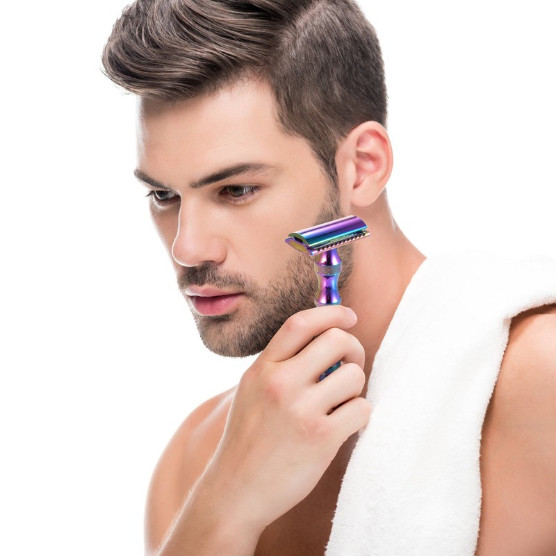 Men's Razor Manual Adjustable Razor Shaving Hair Removal Shaving Face