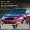Left & Right Sides Sun Visor for 2013 2014 2015