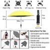 WULUN Automatic folding umbrella, reverse folding umbrella, reinforced 10 ribs,