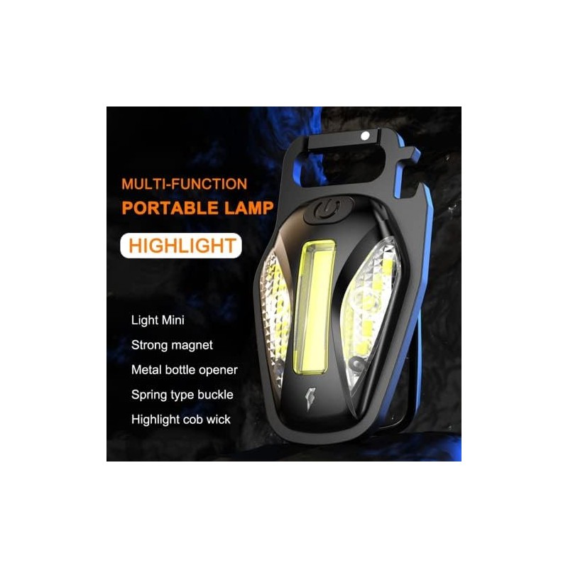Linternas de bolsillo de alta luminosidad, 500 mAh, 800 lúmenes,