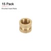 DTGN M8x8x10mm (ID x L x OD) Knurled Insert Nuts