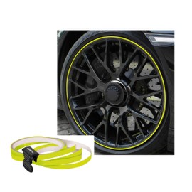 Foliatec Pinstripe Wheel Design, neon yellow