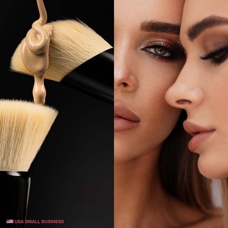SO BLACK MIDI Travel Brush Set by Cosme Life Luxe