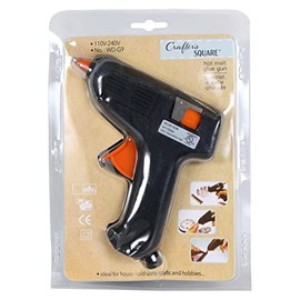 Crafter's Square Hot Glue Gun, 10W, Trigger, Black