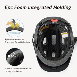 newyoo Toddler and Baby Bike Helmet, Dial Fit Adjustment, Kids Age 1-5 Year Olds, Girls and Boys Suggested Fit 46-51 cm, Black