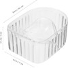 Cuencos para Remojar las Manos Transparente Bowl de Manicura para