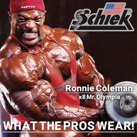 Schiek Ronnie Coleman Signature Series Lifting Gloves - Weight Lifting Grip Gloves (Medium)
