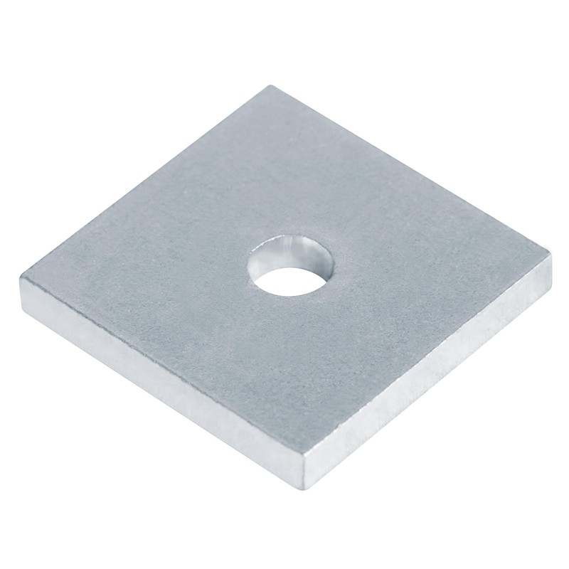 heneng 10 Pcs Square Plate Washers, 3/8"(ID) x 2" x