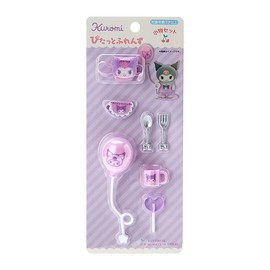 Sanrio 604607 Pitat Furenzu (Mini) Accessory Set, Kromi, Kuromi, 6.3 x 3.1 x 1.0 inches (16 x 8 x 2.5 cm), Character 604607, Small