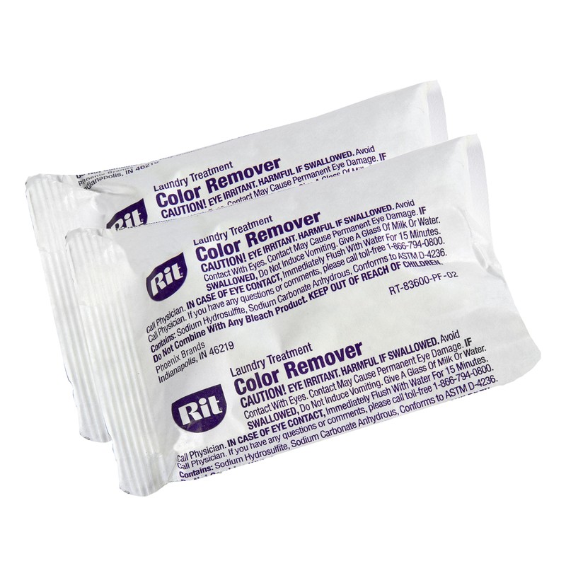 Pack of 2 Rit Dye Laundry Treatment Color Remover