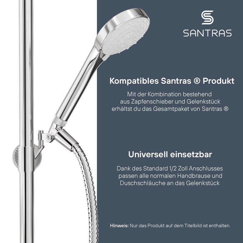 SANTRAS® Premium Metal Joint (Heavy Duty) 1/2 Inch for Connecting
