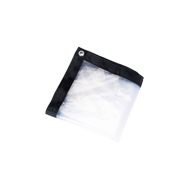 SagaSave Clear Waterproof Cover Tarp Tarpaulin Sheet, 1Mx1M/1Mx2M/2Mx2M/2Mx3M/2Mx4M Dustproof Rainproof