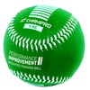 Champro Basic Weighted Training Baseball (Red/Maroon/Green, 9-Inch)