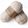 65% Wool and 35% Alpaca Yarn for Knitting and Crocheting,