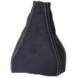 The Tuning-Shop Ltd Gear Stick Gaiter Black Alcantara with Grey Stitch for Saab 9-3 93 SS 2003