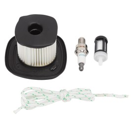 4241 140 4400 Air Filter Kit with Fuel Filter Spark Plug Pull Cord, Replacement for Stihl BG86C BG86 SH86 SH86C BG56 BG66 Leaf Blower, 4241 140 4403 Air Filter