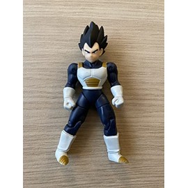 DragonBall Z 10cm Vegeta Ultimate Collection Collectable Figure / Includes 2 Bonus Pieces of Porunga