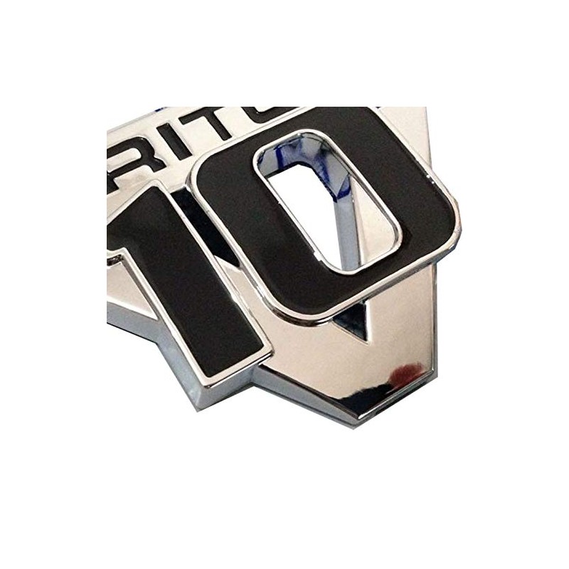 2pcs V10 Triton Emblems, Decals Stickers Emblem Badge Replacement for