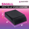 Liquid Stands Studio Monitor Sound Isolation Pads for Speakers 3"-4.5"