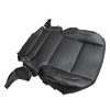 Mievlyo Driver or Passenger Side Bottom Replacement Non-Perforated Leather Seat