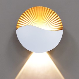XEYOU 12W Modern Wall Sconce Light Up Down LED Wall Lamp Waterproof IP65 Aluminum Indoor LED Wall Light for Bedroom Living Room Bathroom Corridor Porch Stairs