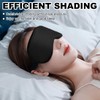 Pack of 2 Silk Sleep Mask, Soft Silk Sleeping Mask,