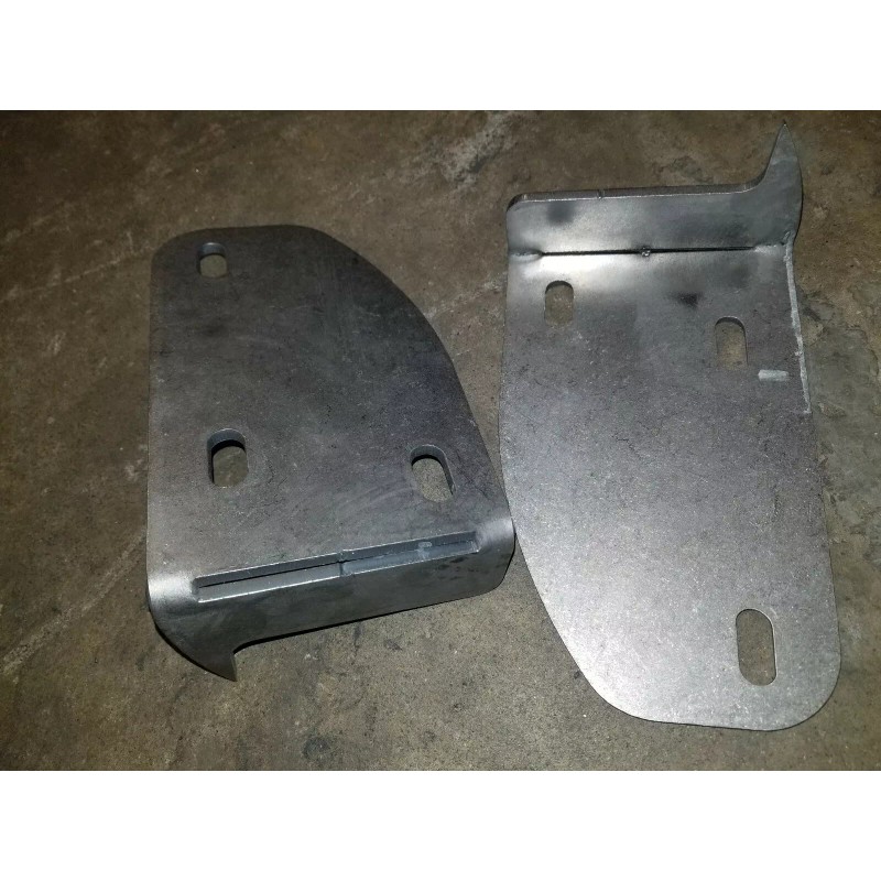 Backyard Customz Crown Vic swap lower control arm mounts, Ford